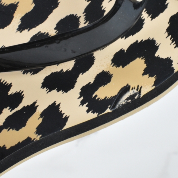 Kate Spade Leopard Flip Flops - Picture 7 of 8